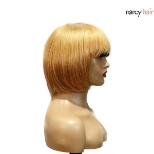 center wig machine made #30 wig remy hair h009