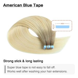 center wig asian raw hair tape in hair extensions