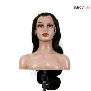 center wig natural black asian raw hair 13x6 hd lace front wig body wave human hair wig